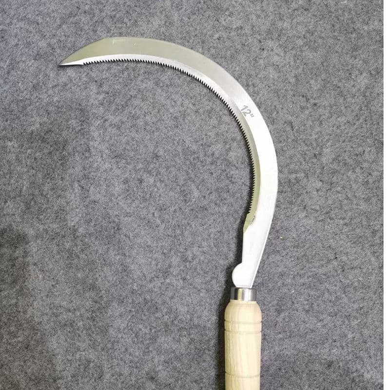 Hight Quality Cane Knives Agriculture Sharp Farming Sickles with Handle Sickle Knife