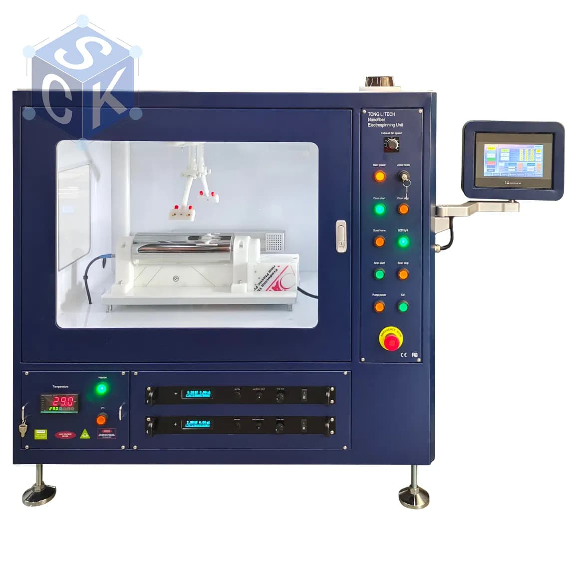 Sck China Laboratory High Voltage Electrospinning Machine Used in The Research and Production