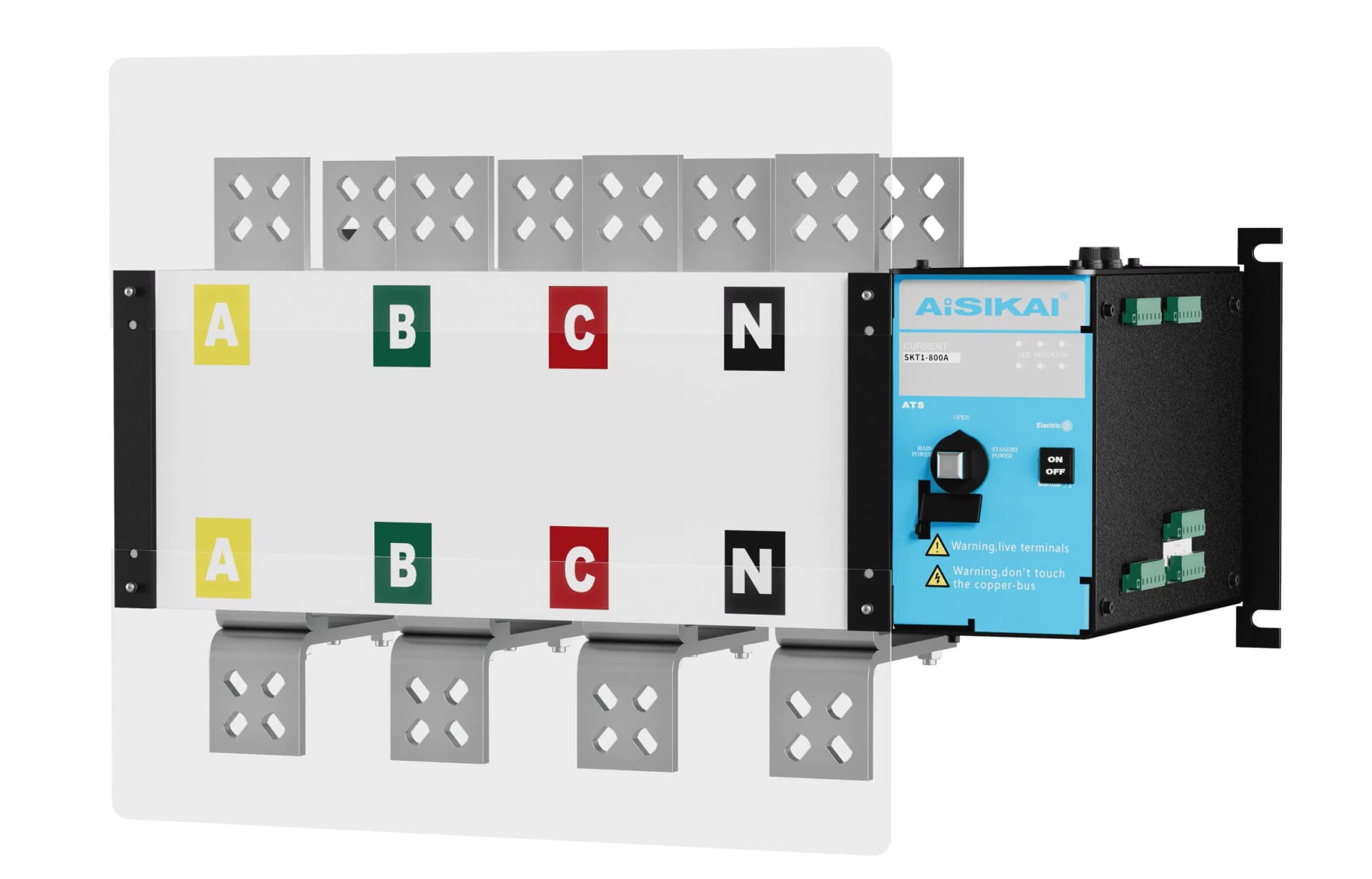 Factory Supply Diesel Generator Mts 1000A 3p 4p Automatic Transfer Switch ATS
