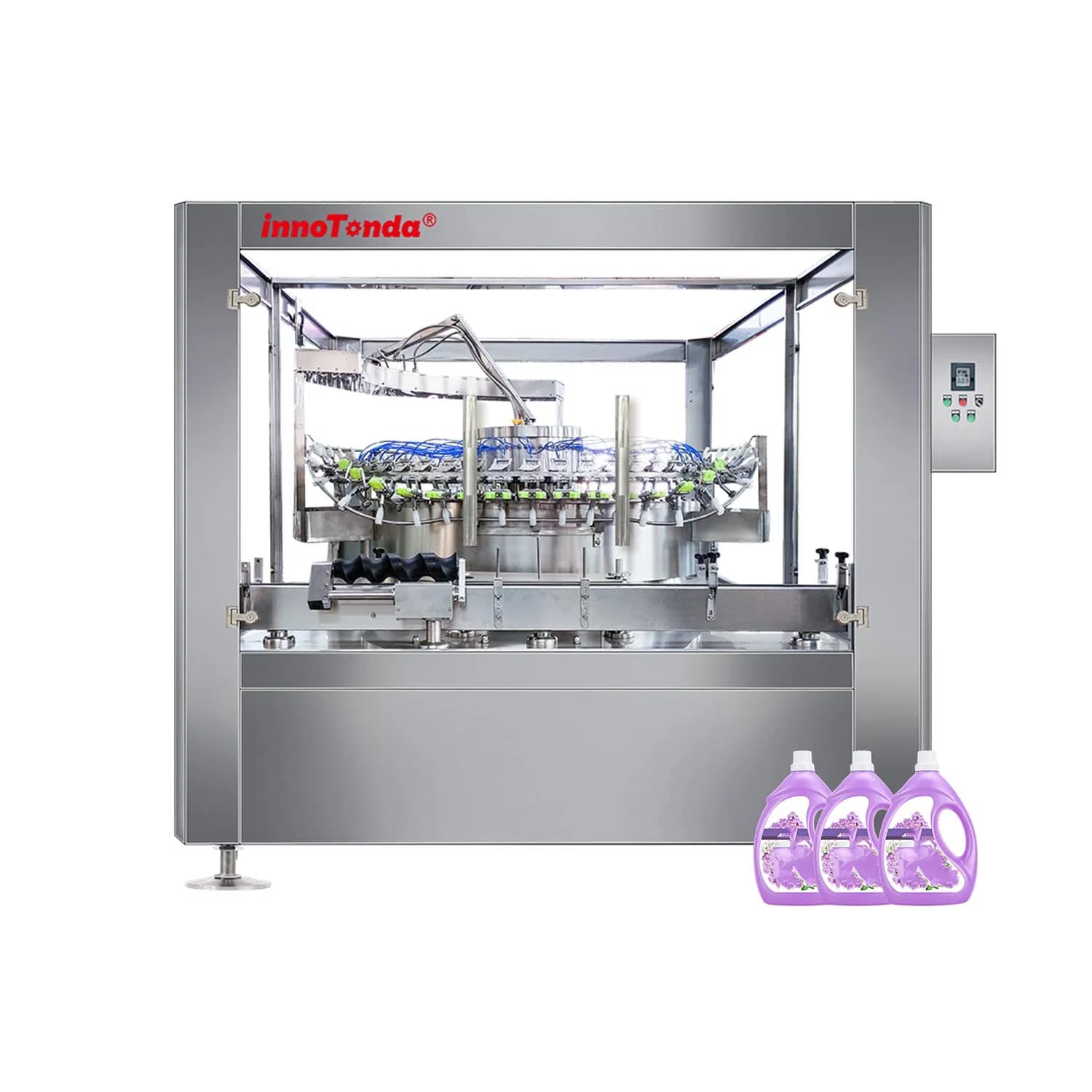 Factory High-Speed Industrial Perfume Bottle Washing Machine