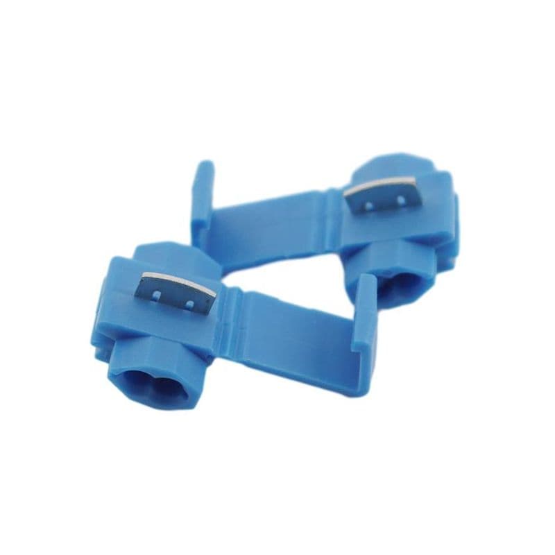 Quick Splice Wire Connectors: Solderless Snap Electrical Connectors for Insulated Wire Crimp Connector Terminals