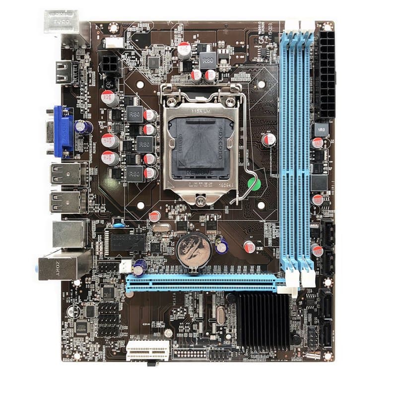 Socket LGA1155 H61 DDR3 Desktop Motherboard for Reliable Performance