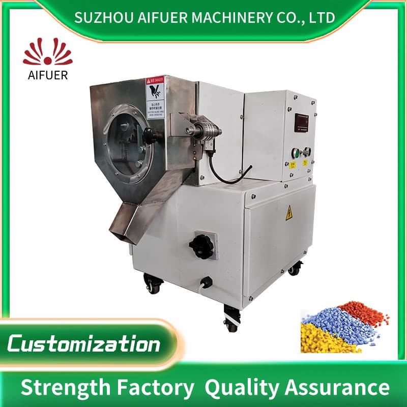 3*3mm Pellet Plastic Material Plastic Strand Pelletizer Cutter