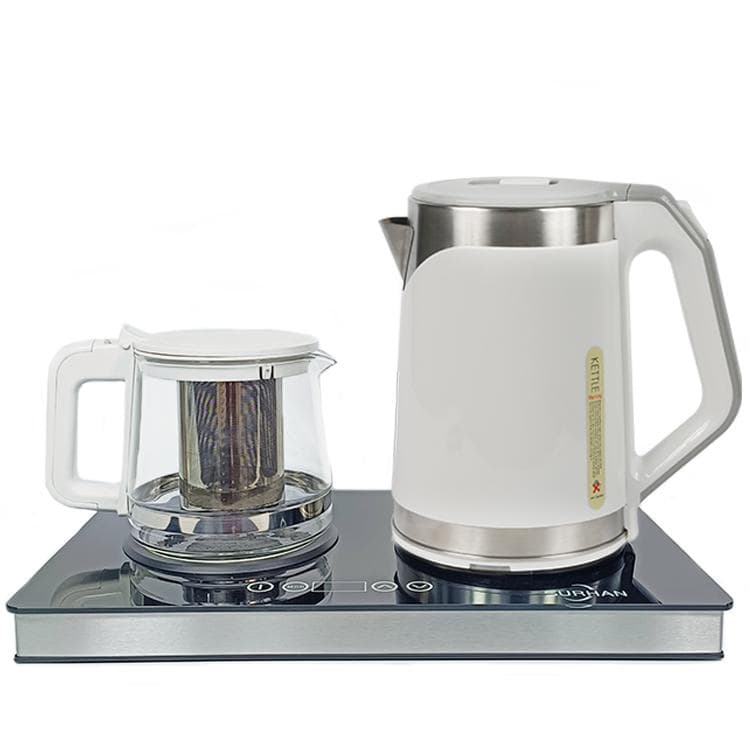 Samovar Tea Maker Tray Set Hotel Guest Room Appliance Electrical Appliances Kettle with Tea Pot Set OEM Custom