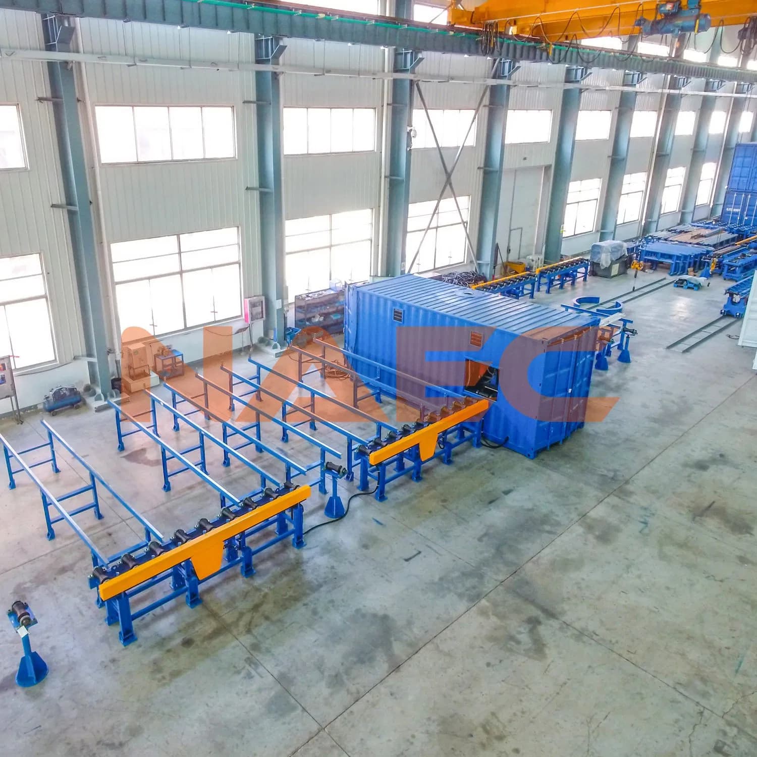 Containerized Type Pipe Spool Fabricationline