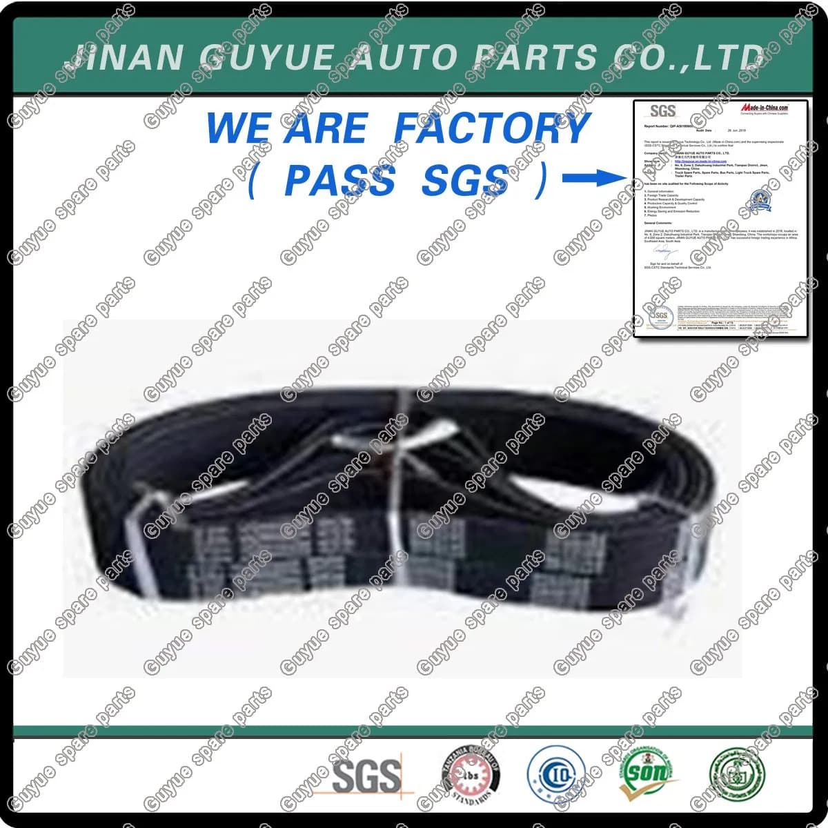 Sinotruk HOWO T5g A7 T7h Generator Belt Multi-Wedge Belt 6pk794 Vg2600020258 with Good Price