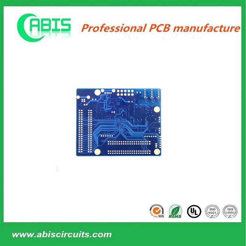 Blue Copper Solder Multilayer Rigid-Flex Circuit Boards Electronic Manufacture PCB