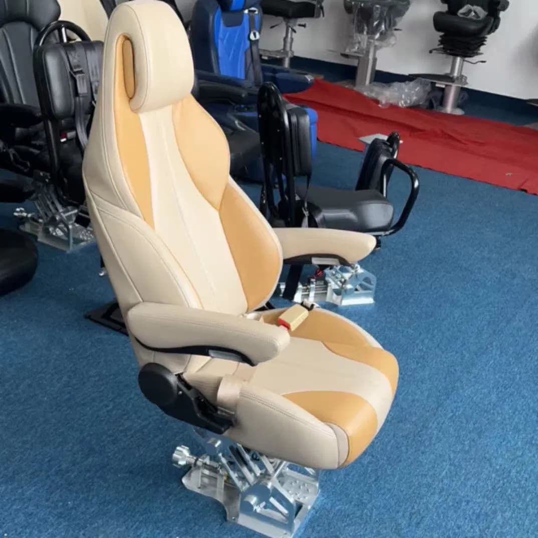 Aqualand Marine Pilot Helm Speed Rib Boat Suspension Shock Mitigation Boat Marine Seat (sc-1)