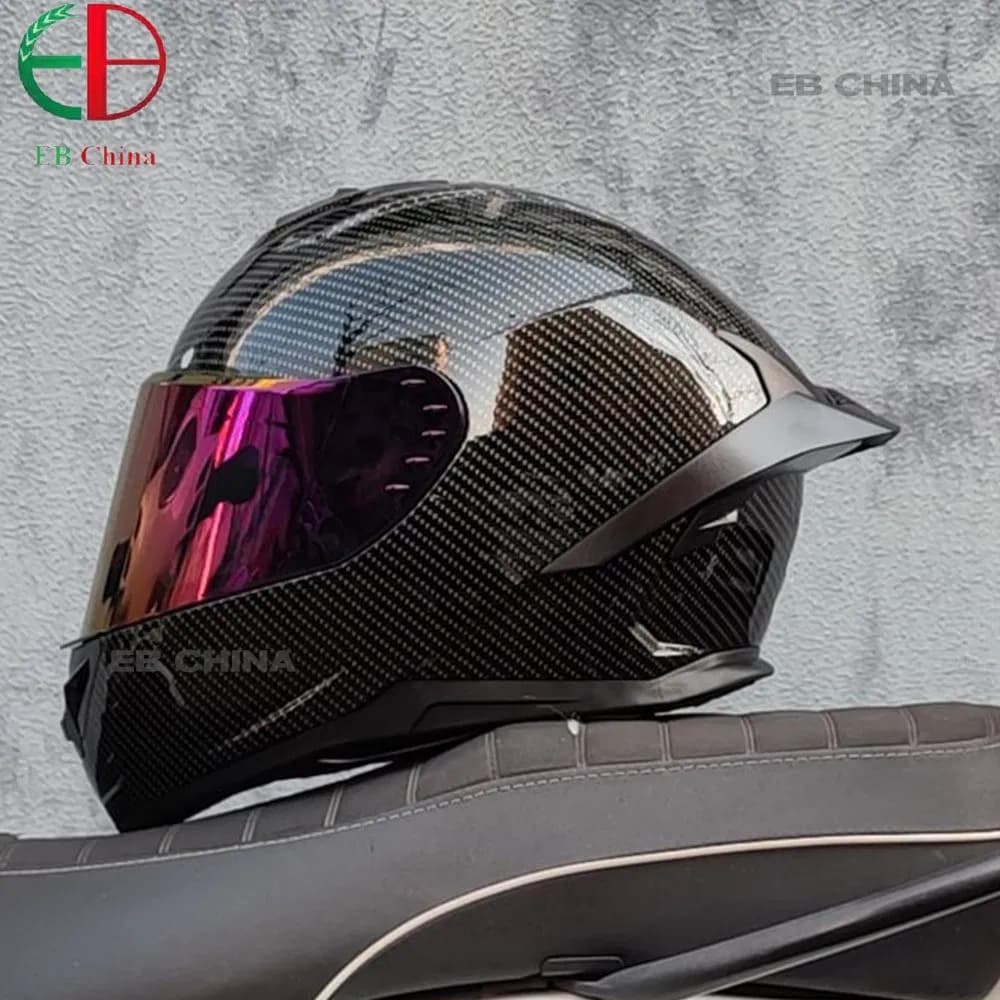 Bluetooth-Ready Gundam Full Face Helmet Large Spoiler, Custom Graphics, Lightweight Ventilation