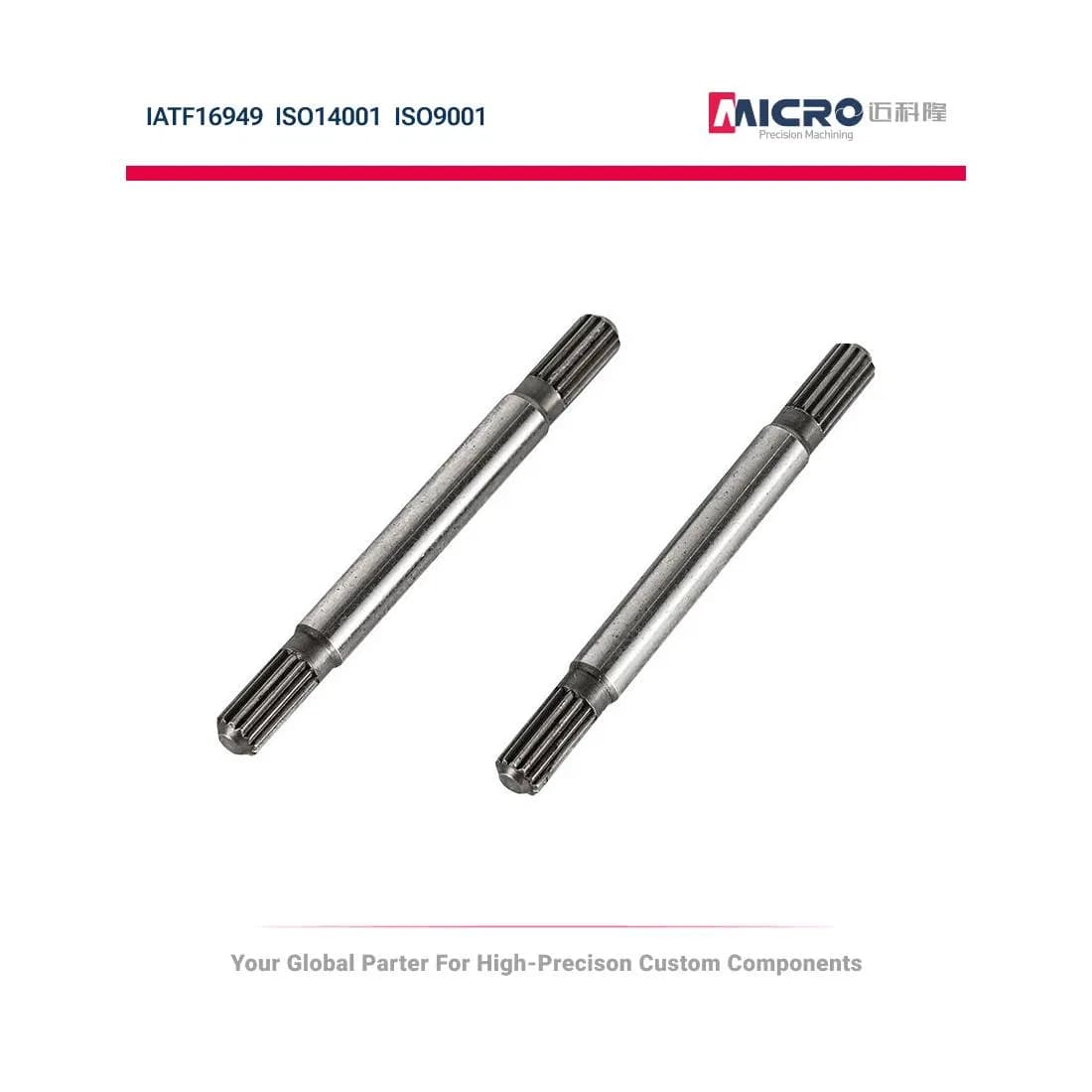 Precision CNC Part Low Noise Smooth Micro Spindle for Cooling Fan System