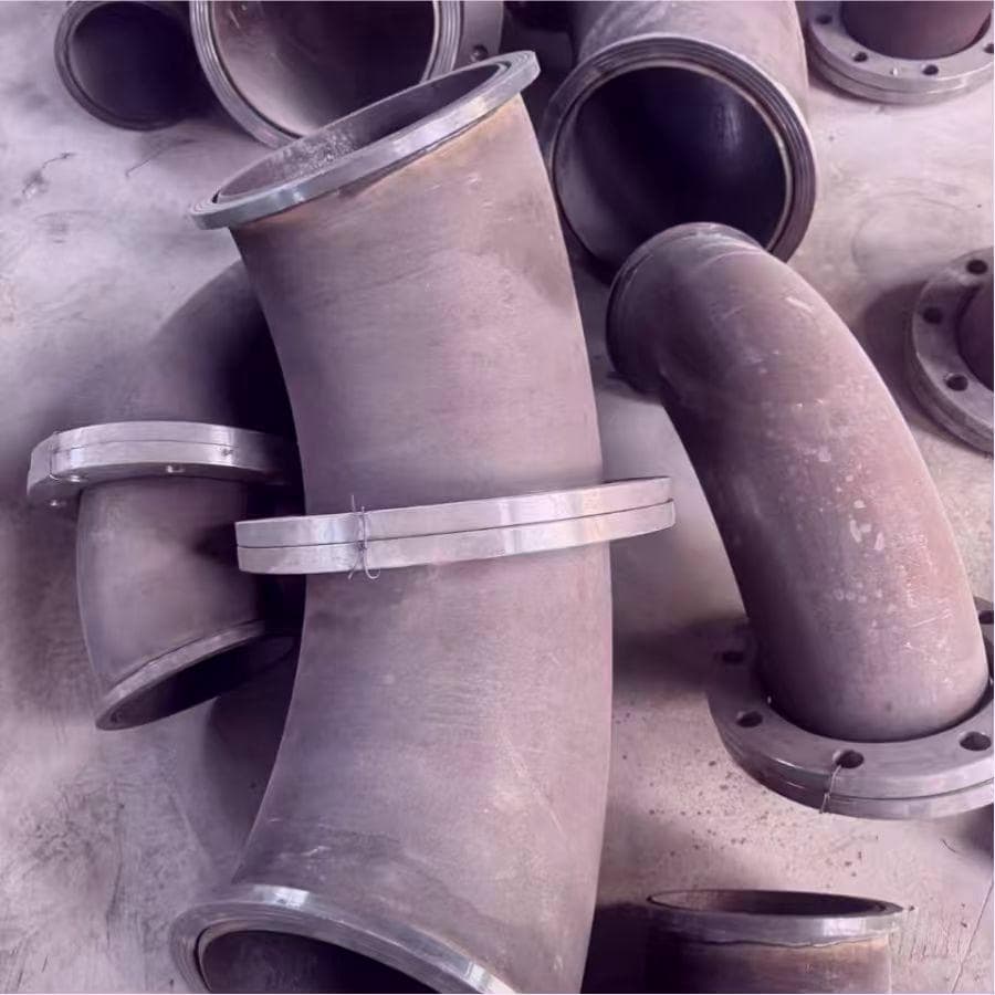 High-Performance Cyclone Pipes with 95% Alumina Ceramic Lining