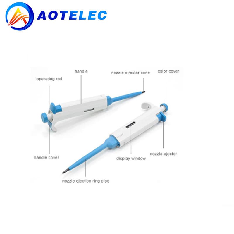 High Quality Aotelec Li-ion Battery Pipette Filler Adjustable Pipette Pens Digital Transfer Pipette Filler