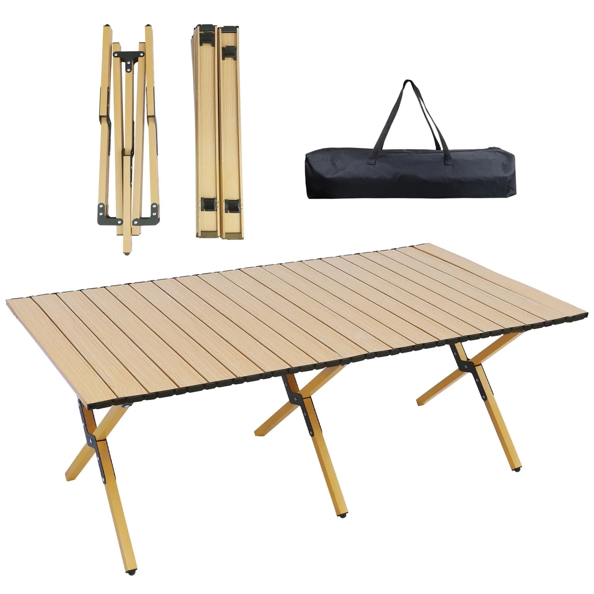 Wholesale Aluminum Outdoor Picnic Table and Chair Garden Aluminiumtables for Camping