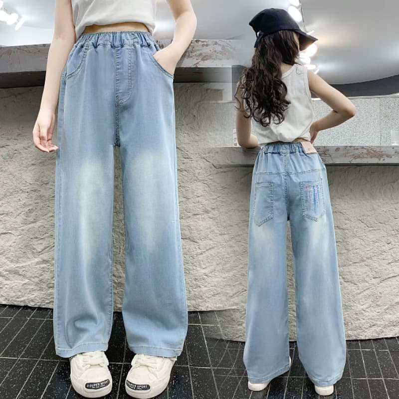 Verified Chinese Manufacturer Wholesale Kid Clothing Jeans Pants for Girls and Boys