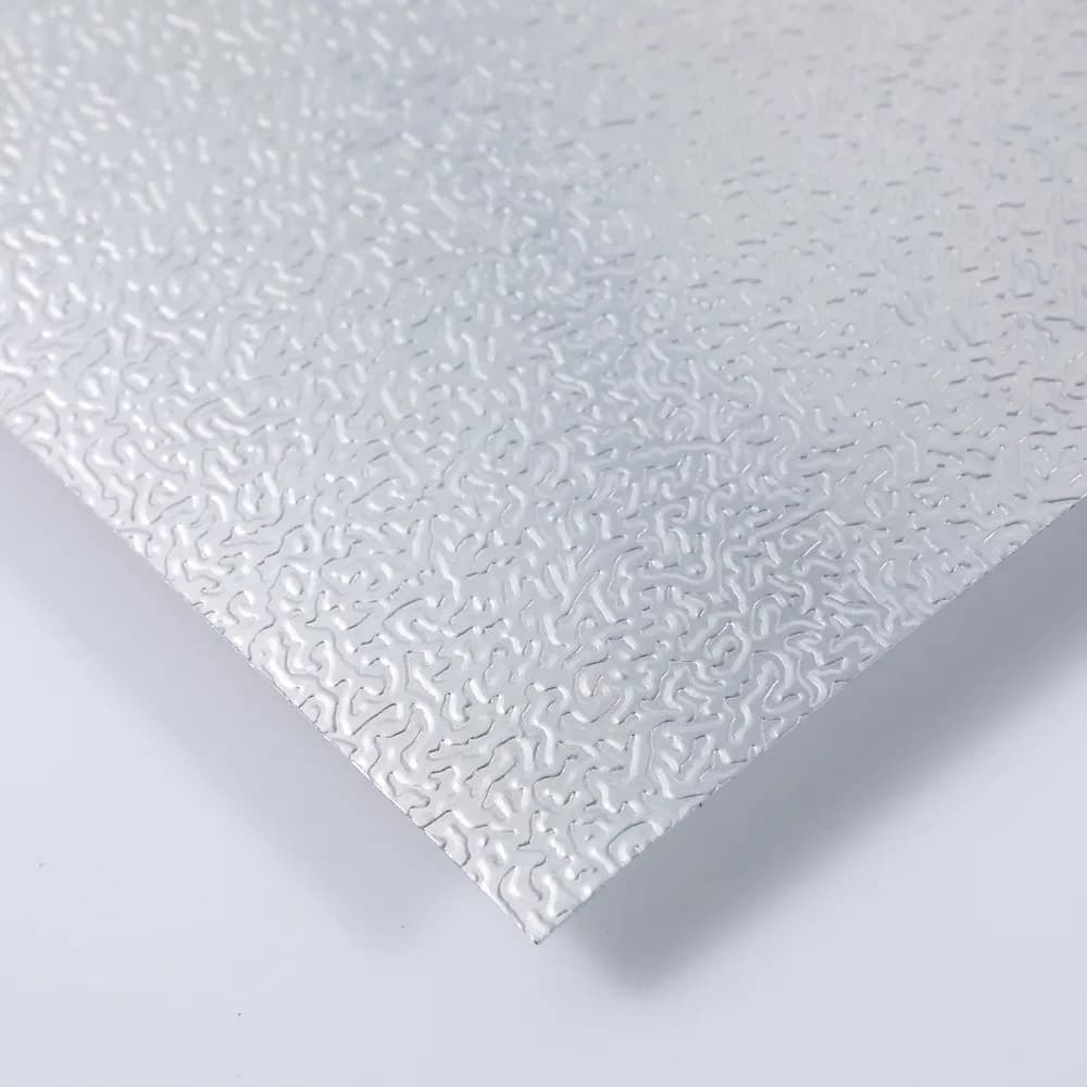 Both Sides Food Grade Coating Stucco Aluminium Coil