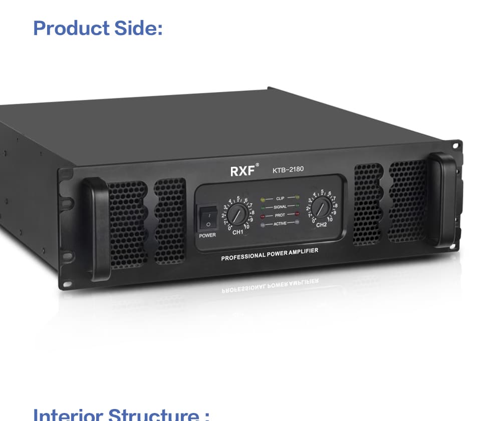 Class Td 1800-2200 Watts PRO Audio Power Amplifier for DJ Equipment (KTB series) Power Amplifier