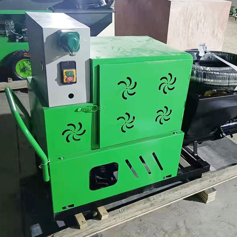 Automatic Wet Mortar Spraying Machine with Variable Speed Motor for Construction Projects