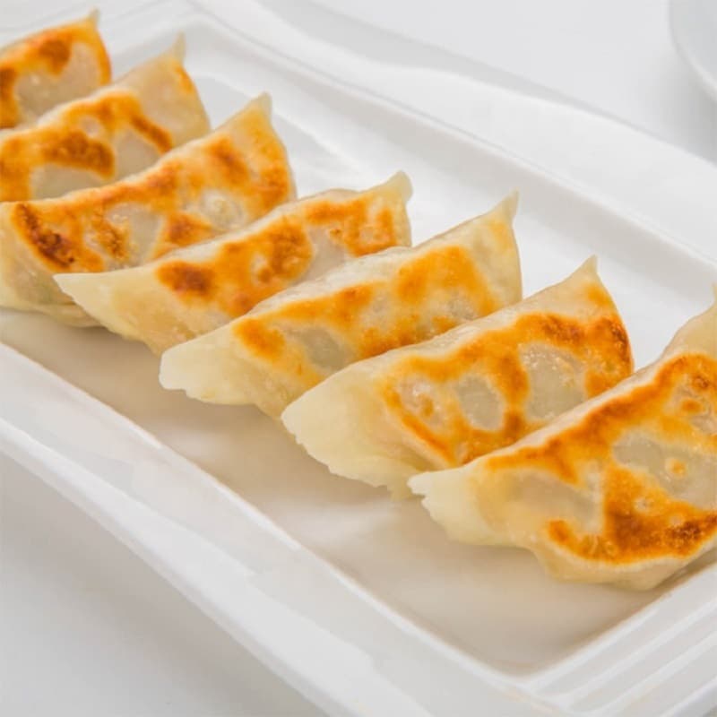 Chinese Frozen Dumpling by Handmade with Vegetables Wheat Flour Filling