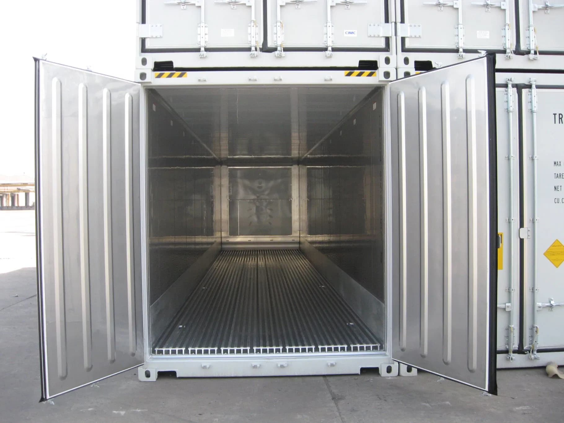 New ISO Standard 40 FT Reefer Shipping Container -35 Degrees to +30 Degrees for Cold Storage