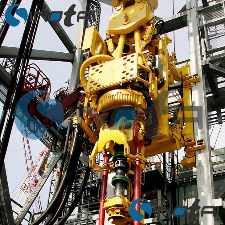 API Spec 8c Compliant TDS Top Drive Unit, Modular Rotary Drilling Power Head for Land Oil