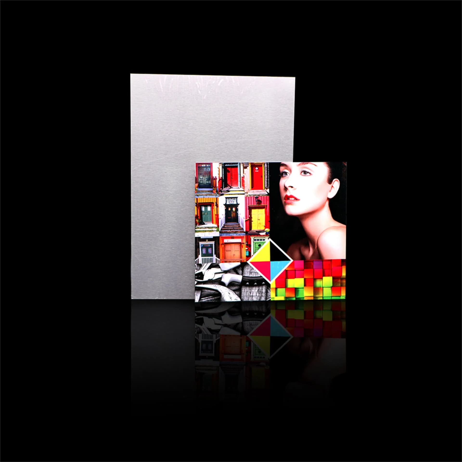 High Glossy White Hot Sublimation Printing Aluminum Blank Sheet for Photo Pattern Printing