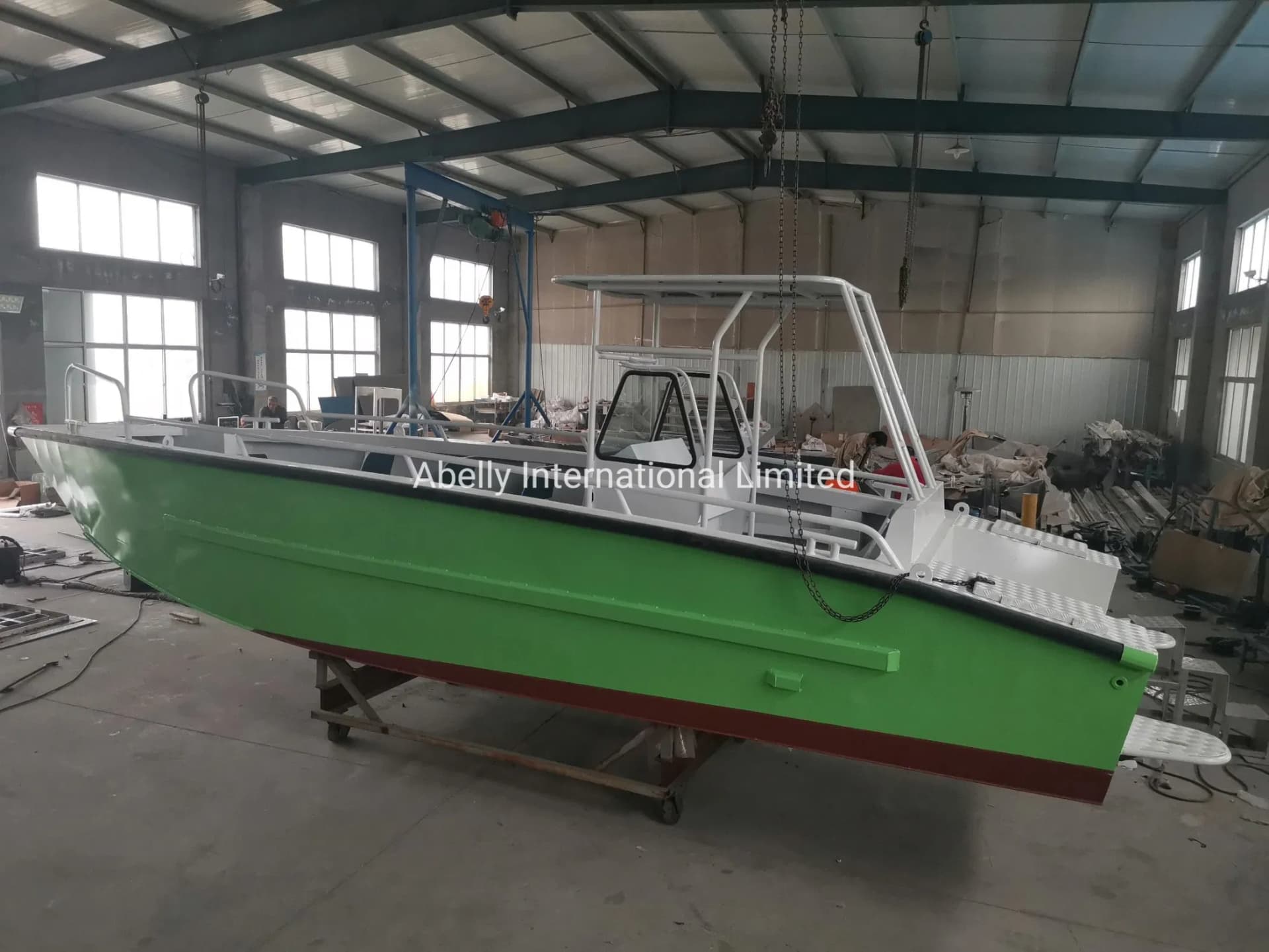 Abelly 25FT All Welded Aluminum Landing Craft