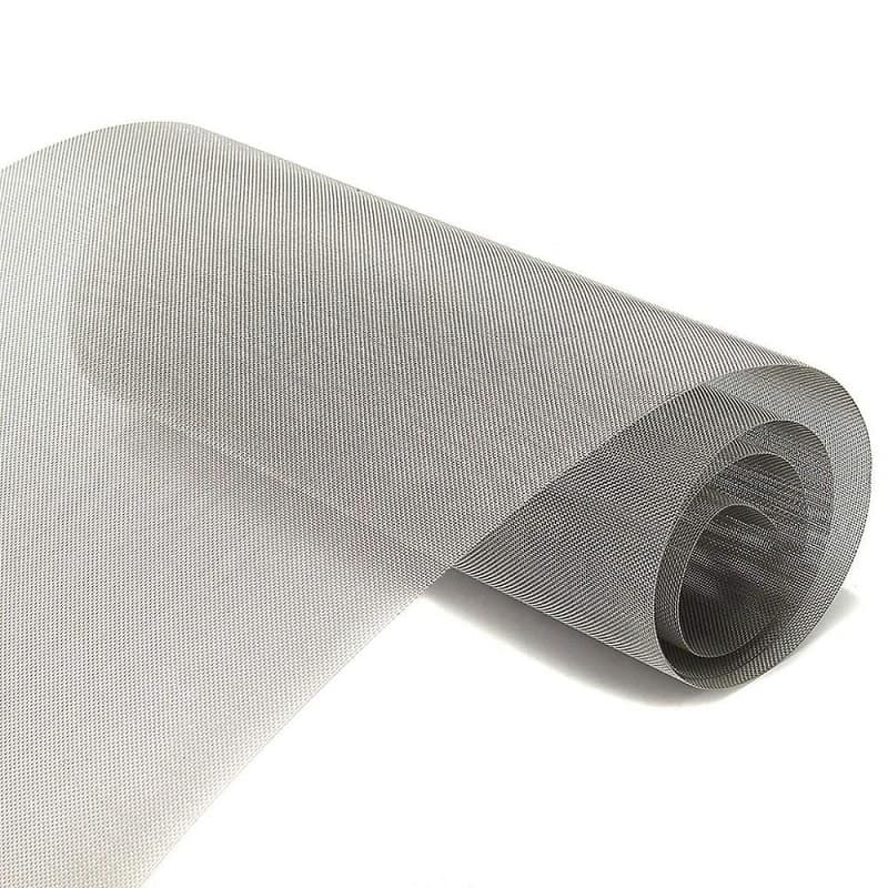 10 50 100 180 240 Micron Titanium Woven Wire Mesh Screen/Titanium Mesh