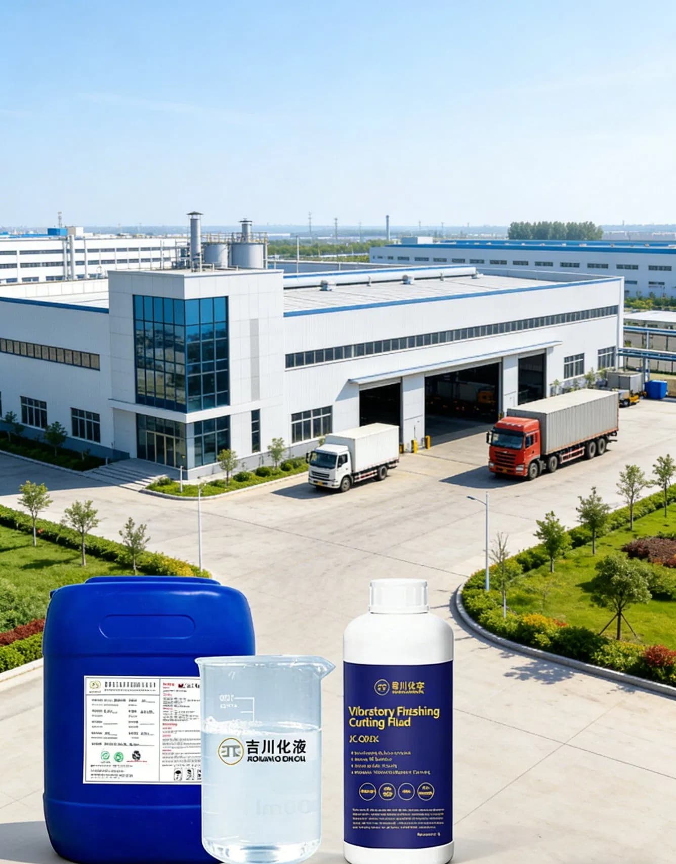 Jichuan Chemical Jc-Qx06 Factory-Priced Cutting Fluid for Deburring Finishing Lubrication Cooling Grinding and Polishing