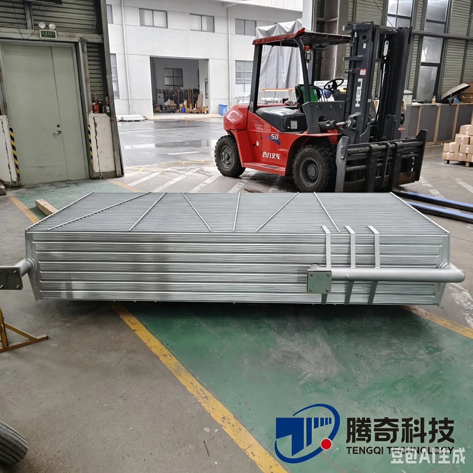 132kv Transformer Radiator ISO9001 Rad2300/1500p=40n=3+20s=105c. H. Ral7033c4h HDG