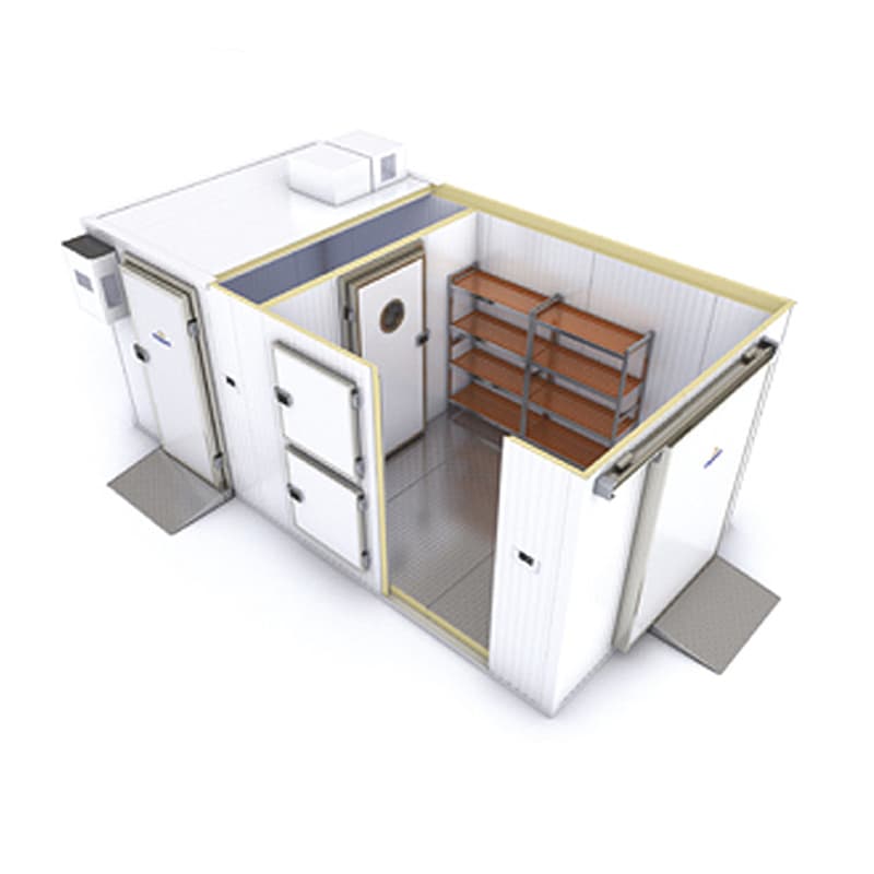 Industrial Electric Thermal Insulated PU Sandwich Panel Sliding Swing Cold Room Door for Cold Stores or Vegetable Storage