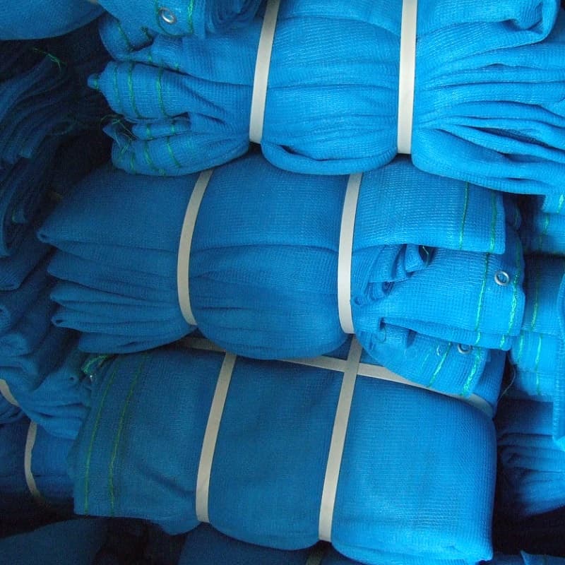 Blue and Orange Color Scaffold Construction Safety Fence
