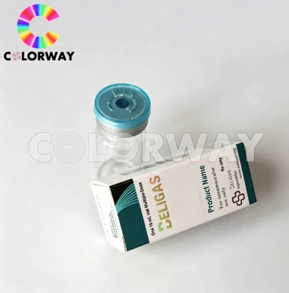 Printed Silver Gold Holographic Foil Oral Tablet Capsule Pill Box
