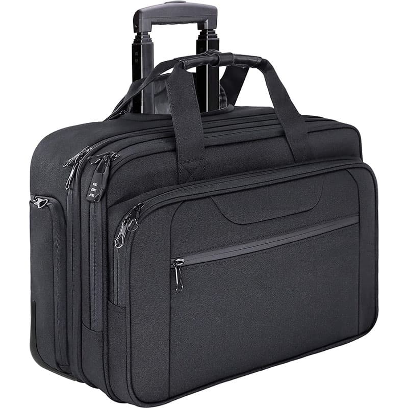 Travel Briefcase and Rolling Travel Laptop Bag