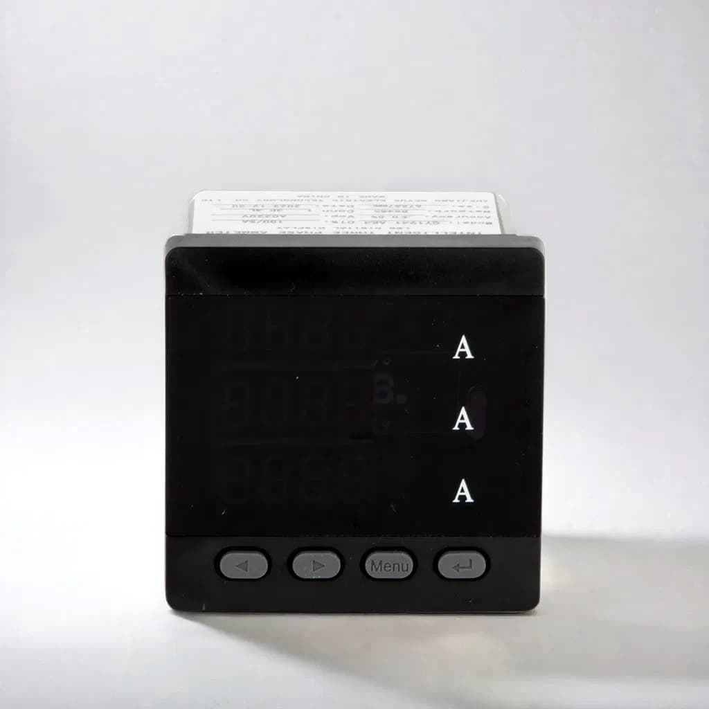 Smart RS485 LED Ammeter for Reliable Three Phase Energy Measurement