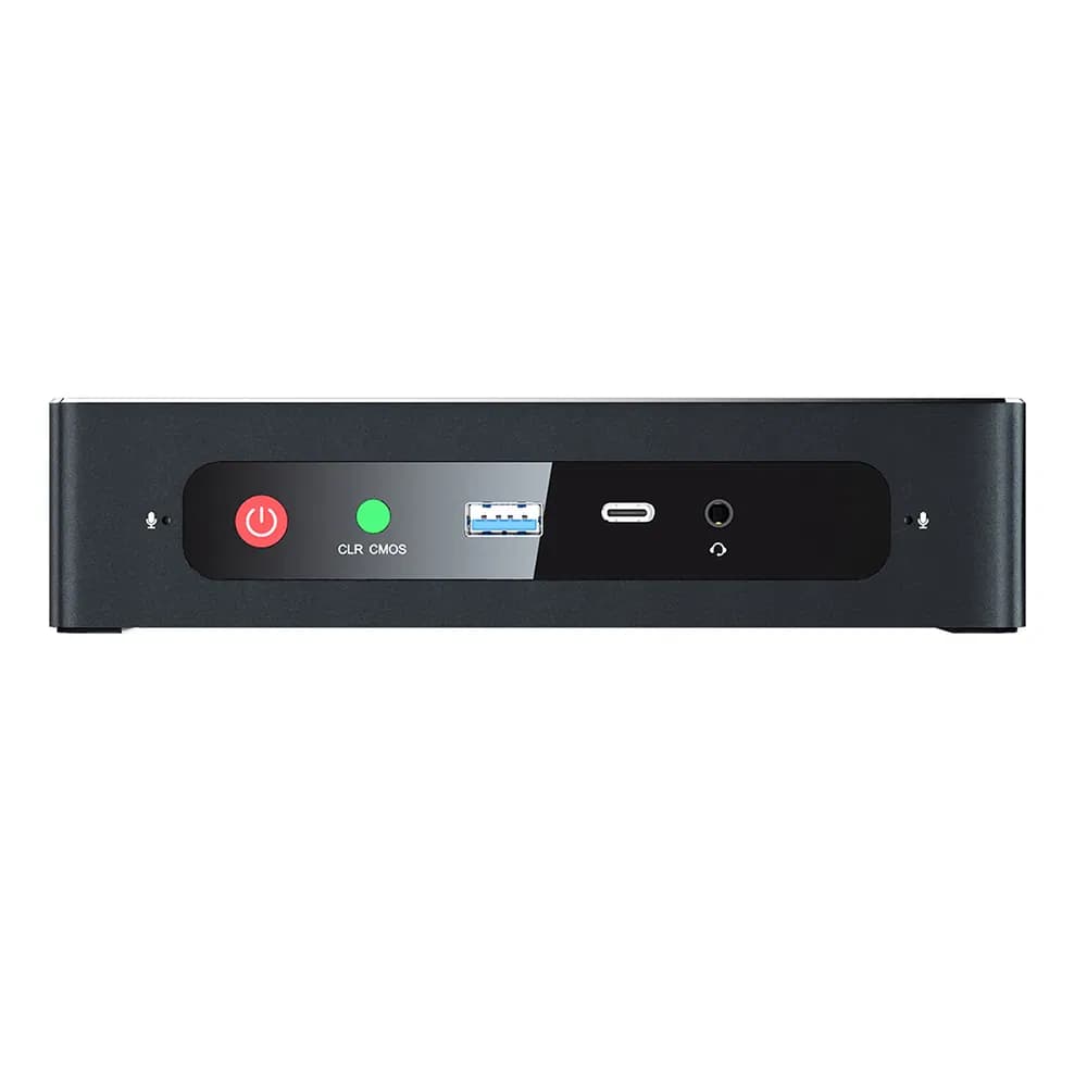 Beelink Gtr4 Mini PC R9 4900h SATA3+M. 2 Nvme SSD Win11 with Fingerprint Unlock TV Box WiFi 6e+Bt 5.0 Gaming Mini Computer