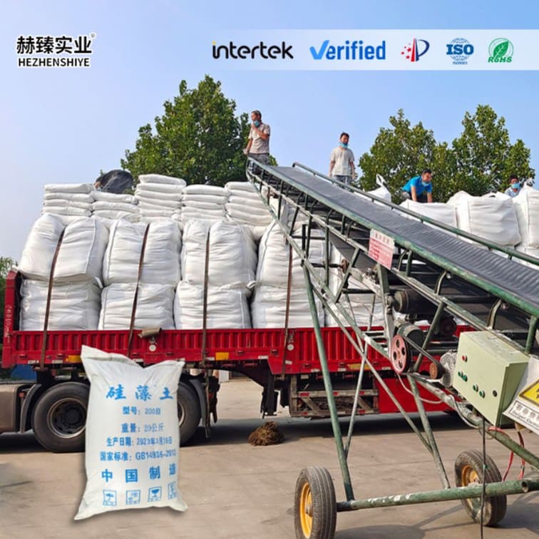 Premium Diatomaceous Earth Diatomite Granules & Powder for Aquarium Filtration Swimming Pool Water Purification Media