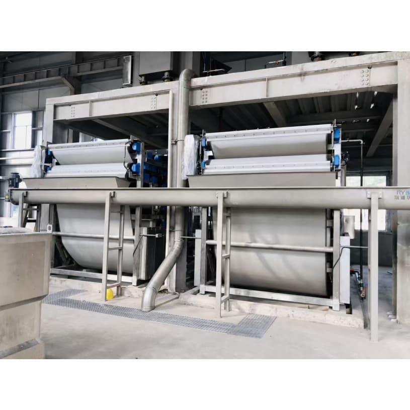 Hot Sale High Dewatering Efficiency Filter Mesh Belt Sludge Press Machine for Mine Tailings