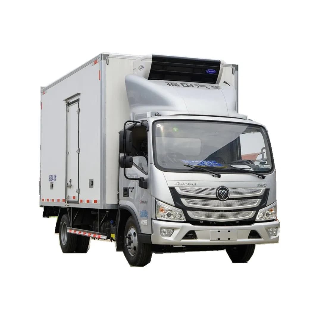 Milk Meat Ice Cream New/Used 6 Ton Cooling Box Freezing Chiller Refrigerated Truck