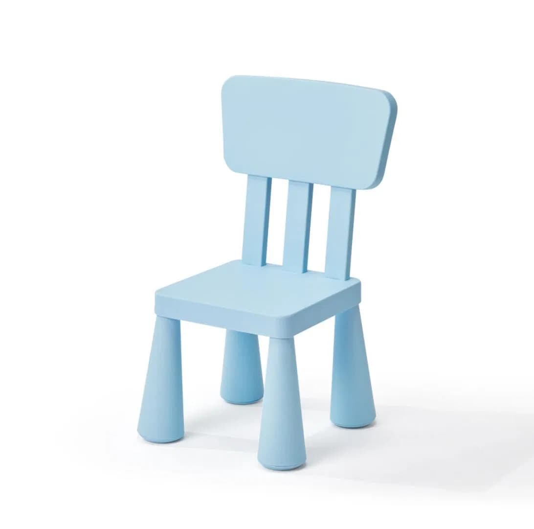 Wholesale Kids Chair 5-Color Stock Ready - Plastic Promotional Chair, Simple 2-Minute Assembly (Factory Direct)