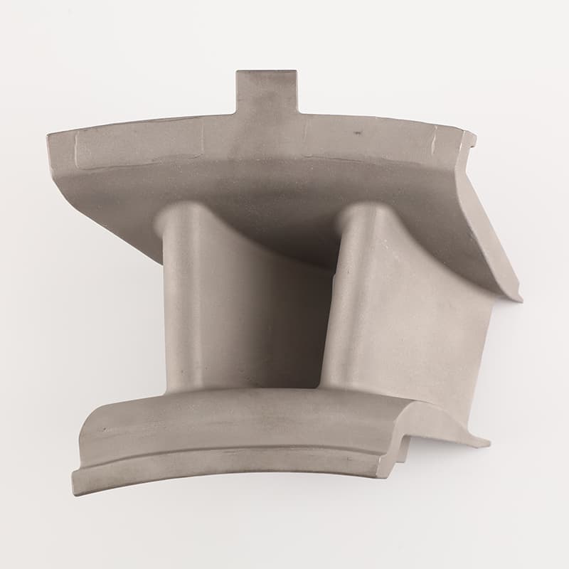 OEM Nickel Alloy Inconel 713 718 Double Guide Vane for Gas Turbine Superalloy Vanes Casting Parts