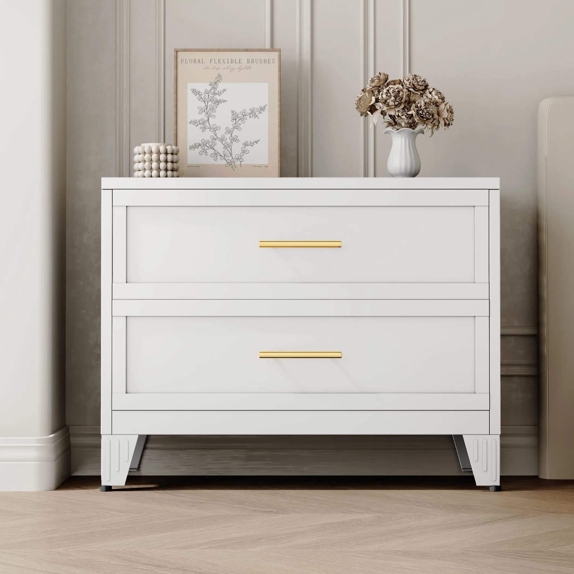 2/3/4/5-Drawer Steel Drawer Chest for Office Hospital Metal Drawer Chest