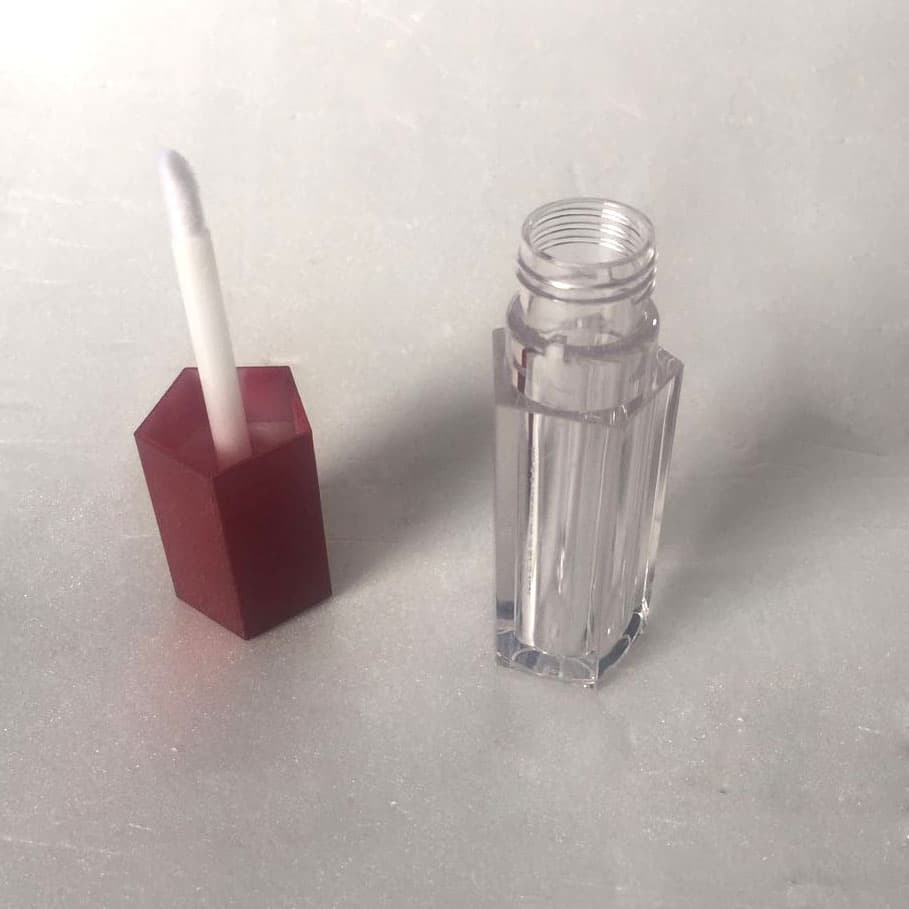 New Design Squeeze Airtight Lipstick Round Mascara Plastic Tube Cosmetic Packaging
