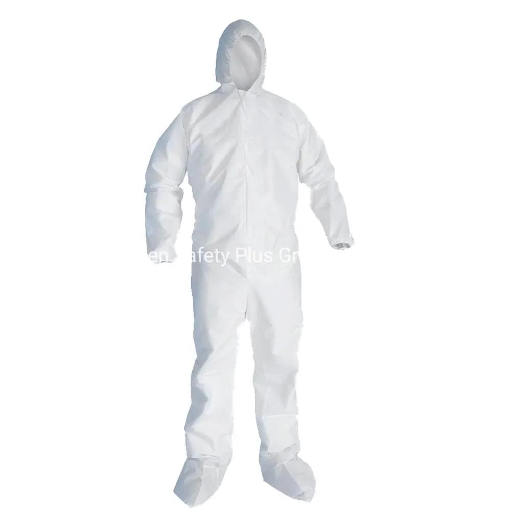 Direct Sales Protection Suit Type 5/6 Microporous 60g~80g Non-Woven Disposable Protective Clothing for Industry Safety Wear Chemical Coverall