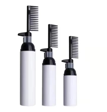 Best-Selling 2-in-1 Root Hair Dye Applicator Bottles with Comb, Pump Cap and Regular Cap