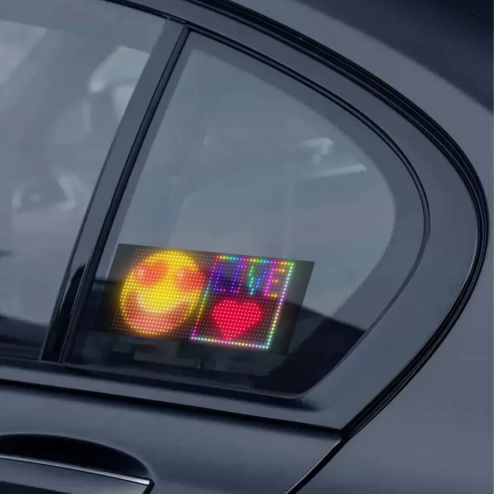 Customize Your Ride: Ultra Bright Car Rear LED Display