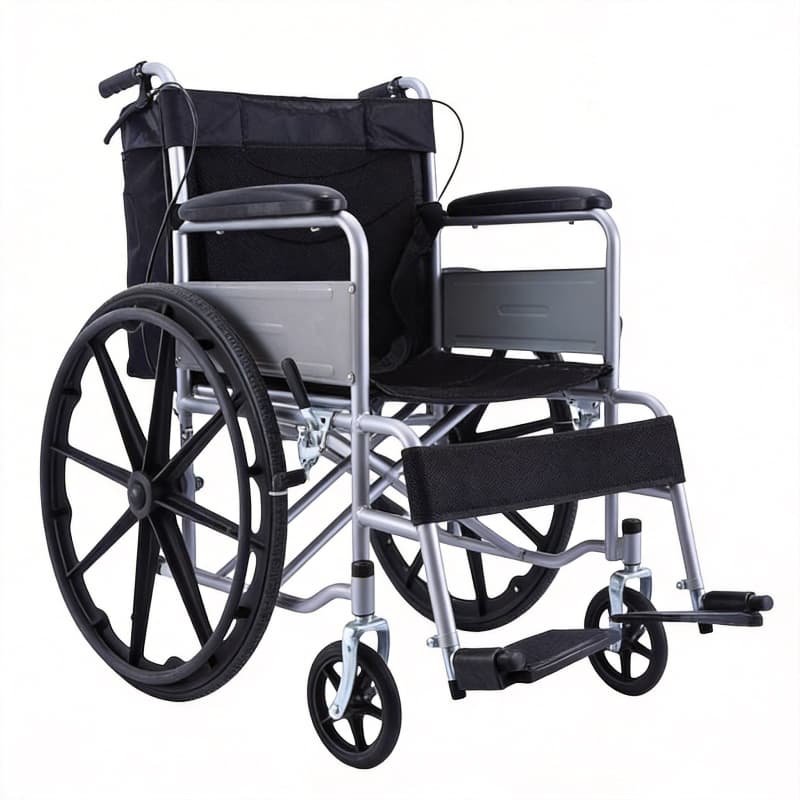 Wholesale CE Medical Lightweight Folding Manual Wheelchair for Elderly/Disabled