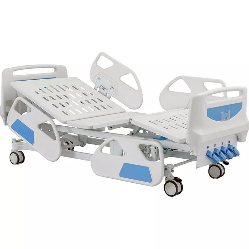 Medical Electric Disabled Elderly Hospital Bed Comfortable Medical Hospital Equipment Five Functions Manual Bed