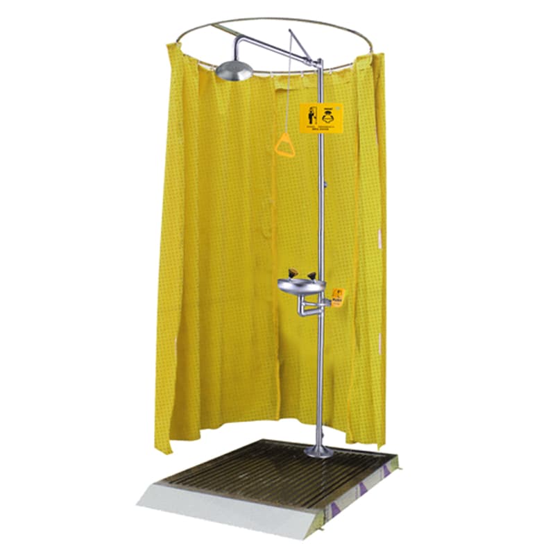 CE Certified Stainless Steel Eye Wash Shower System 38mm
