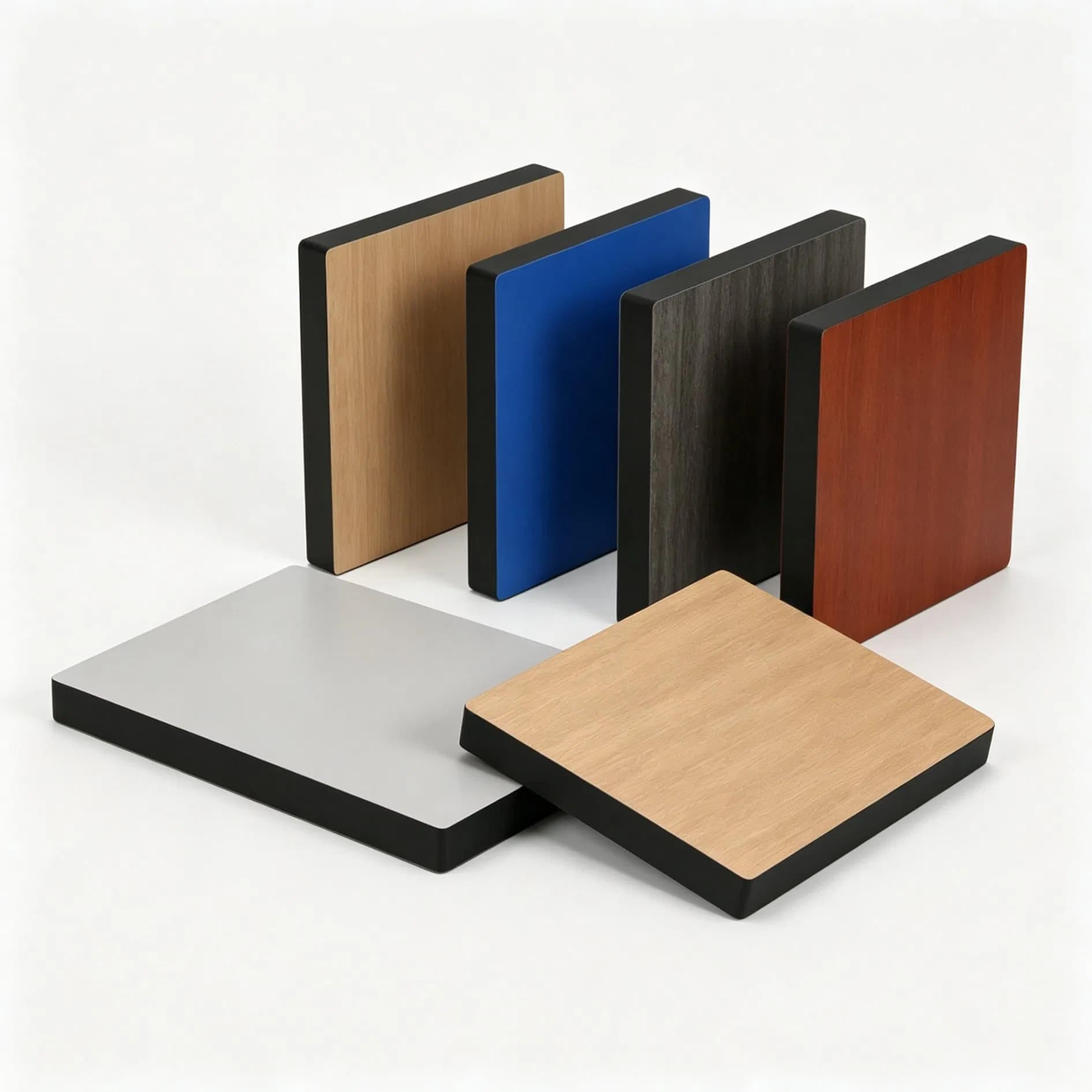 Wood Grain Compact Laminate HPL Wall Cladding Panel 2.5 to 25mm