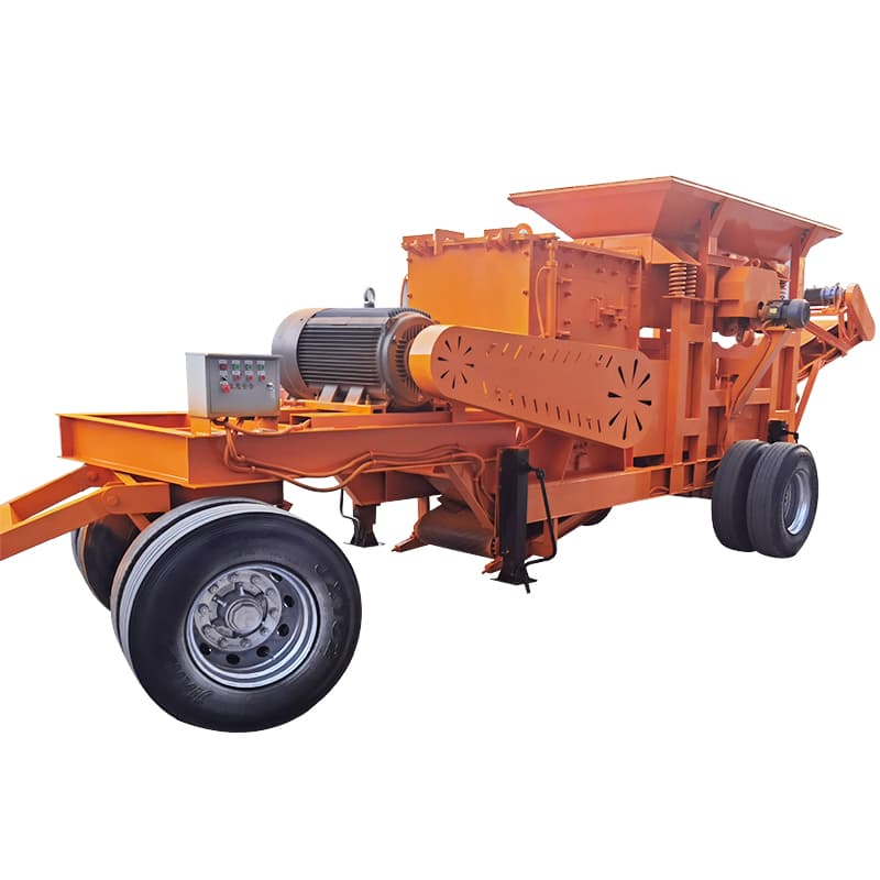 Heavy Duty Mobile Jaw Crushing Station Mining Crushing Machine